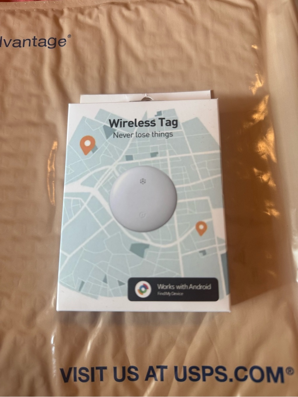 Wireless Tag Tracker - White - Works with Android
